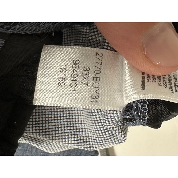 Bonobos, Men's Chinos Cotton 7" Inseam Athletic Fit Chino Shorts, Blue, Size 31 - Picture 7 of 8